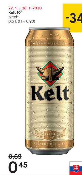 Kelt 10°, 0,5 l