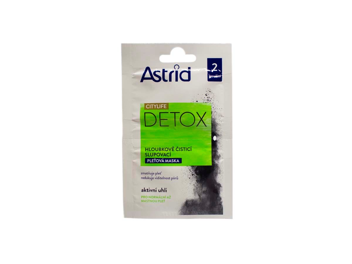 Astrid Detox Pleťová maska 2x8 ml