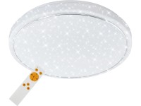 BRILO LED stropné svietidlo STAR 48 W, 4000 lm, 3000-6500 K, pr. 560 x 100 mm
