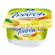 TVAROH MILKO 130g /JAHODA&MALINA,CITRÓN&LIMETKA/ PM