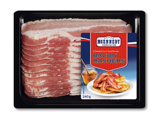 Údená slanina v mede