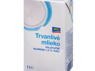 UHT MLIEKO polotučné 1,5%
