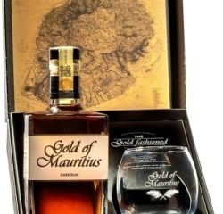 Gold of Mauritius Dark Rum 40% 0,70 L + Pohár