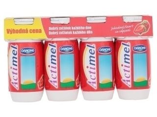 Jogurtové mlieko Danone Actimel pack