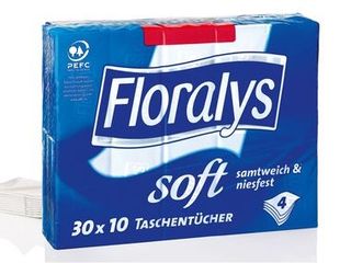 Papierové vreckovky Floralys