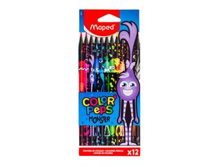 Pastelky Monster Maped 12 ks