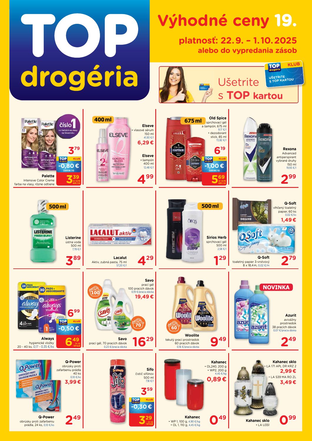 TOP drogéria